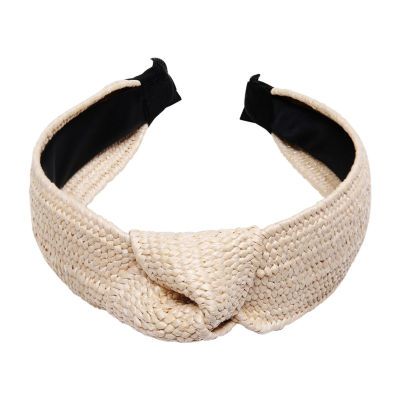 a.n.a Beige Woven Knot Headband | JCPenney