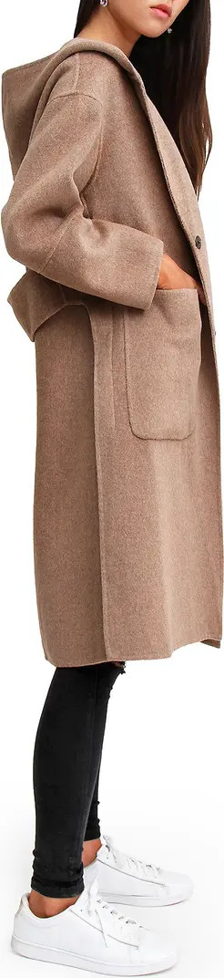 Walk This Way Wool Blend Oversized Coat | Nordstrom