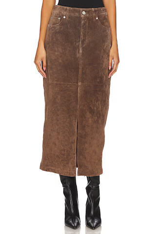 BLANKNYC Black Coffee Skirt in Dark Brown from Revolve.com | Revolve Clothing (Global)