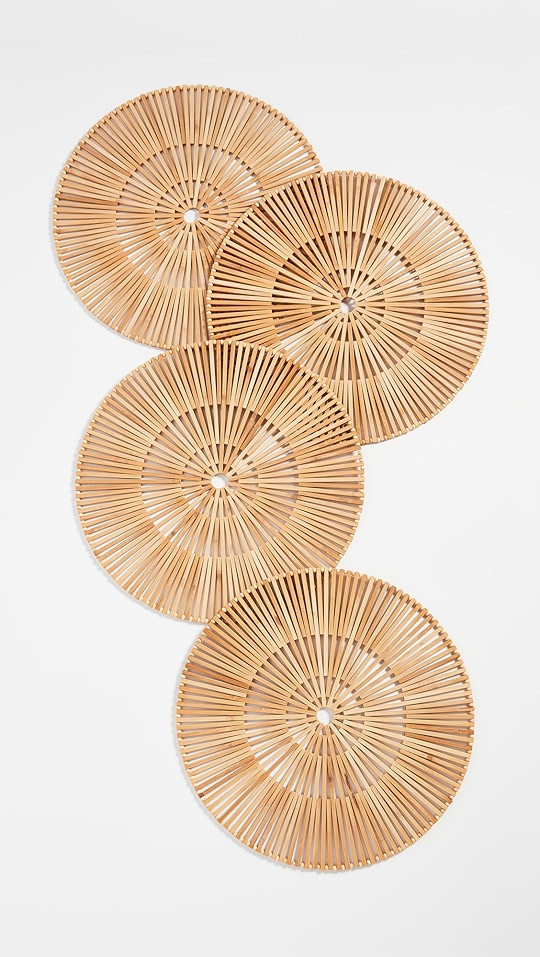 Kim Seybert Spoke Placemat Set of 4 | SHOPBOP | Shopbop