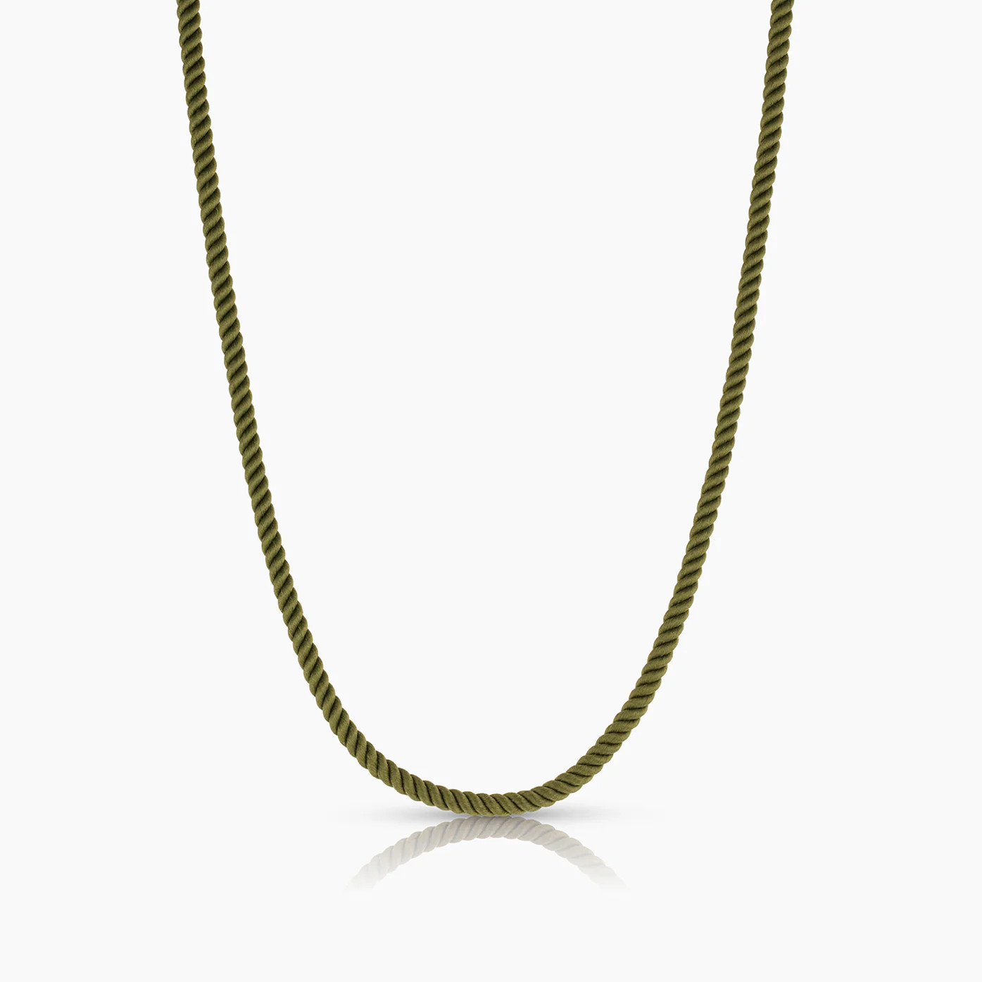 Coco Moss Silk Cord Necklace | Thatch