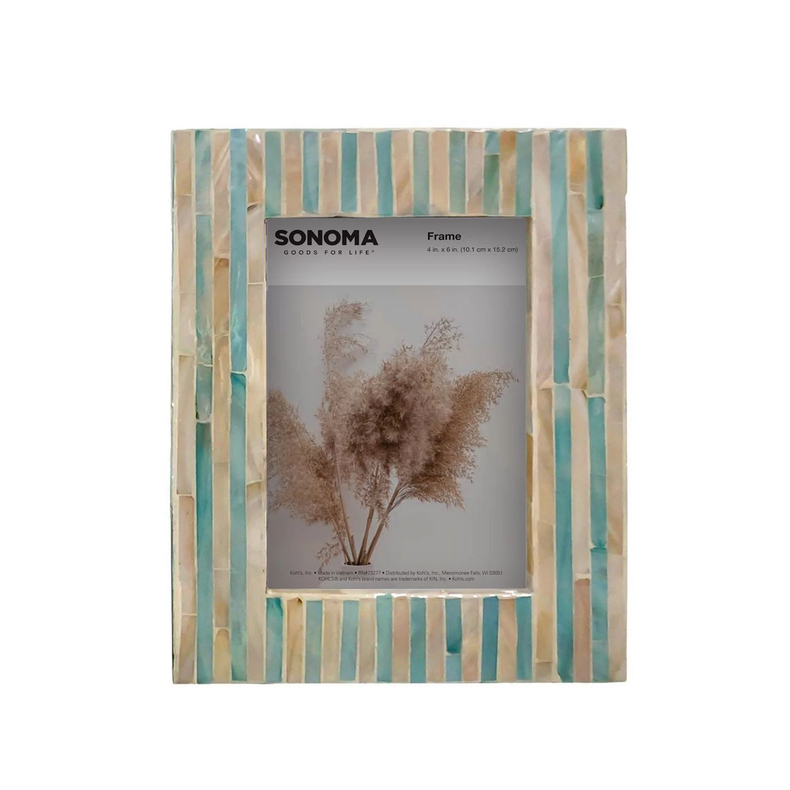 Sonoma Goods For Life® 4" x 6" Capiz Shell Photo Frame | Kohl's