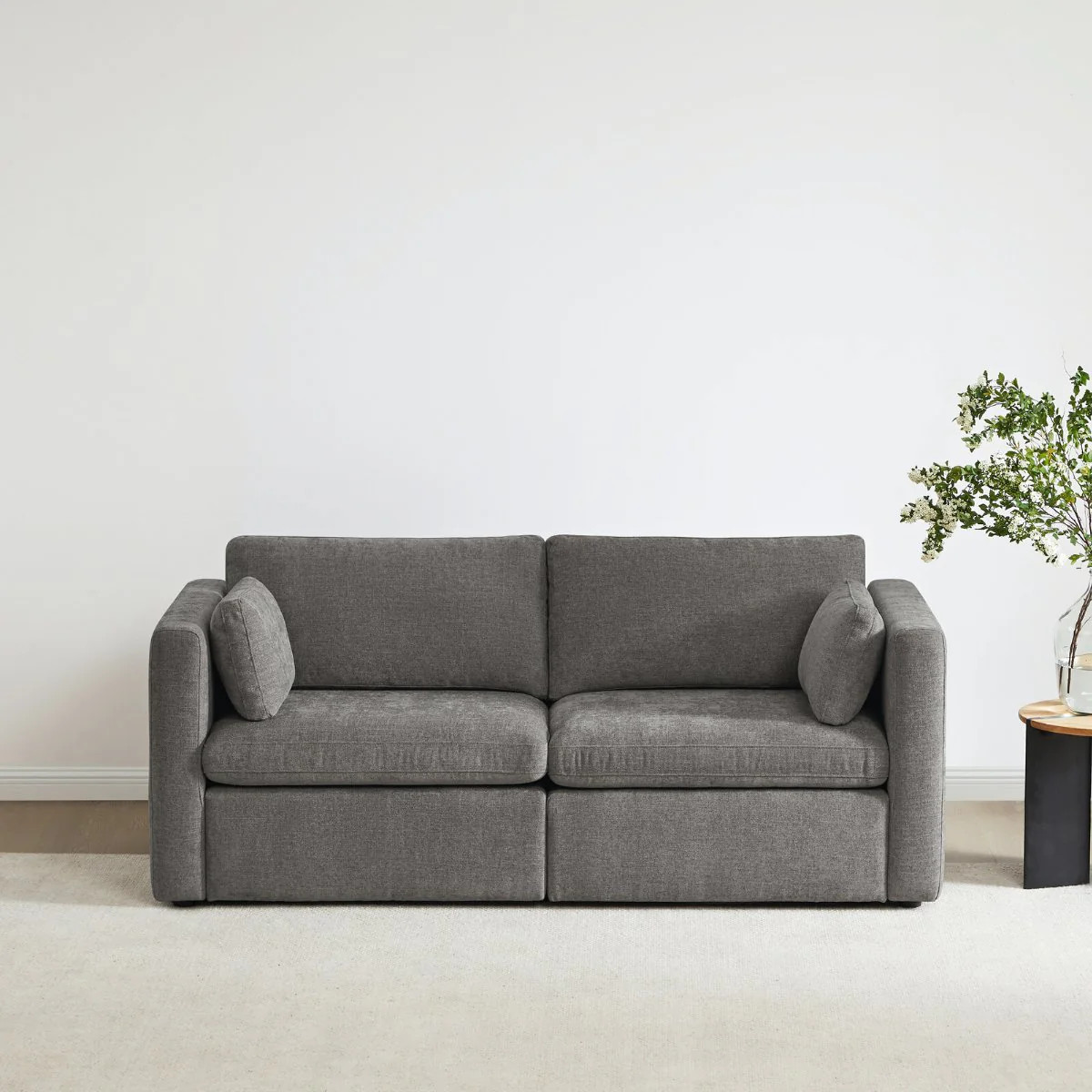Delaney 2-Piece Modular Sofa | Adaptable & Stylish 78" Seating | Chita