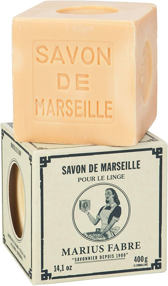 Marius Fabre Marseille Soap for the Laundry 400g | Amazon (US)