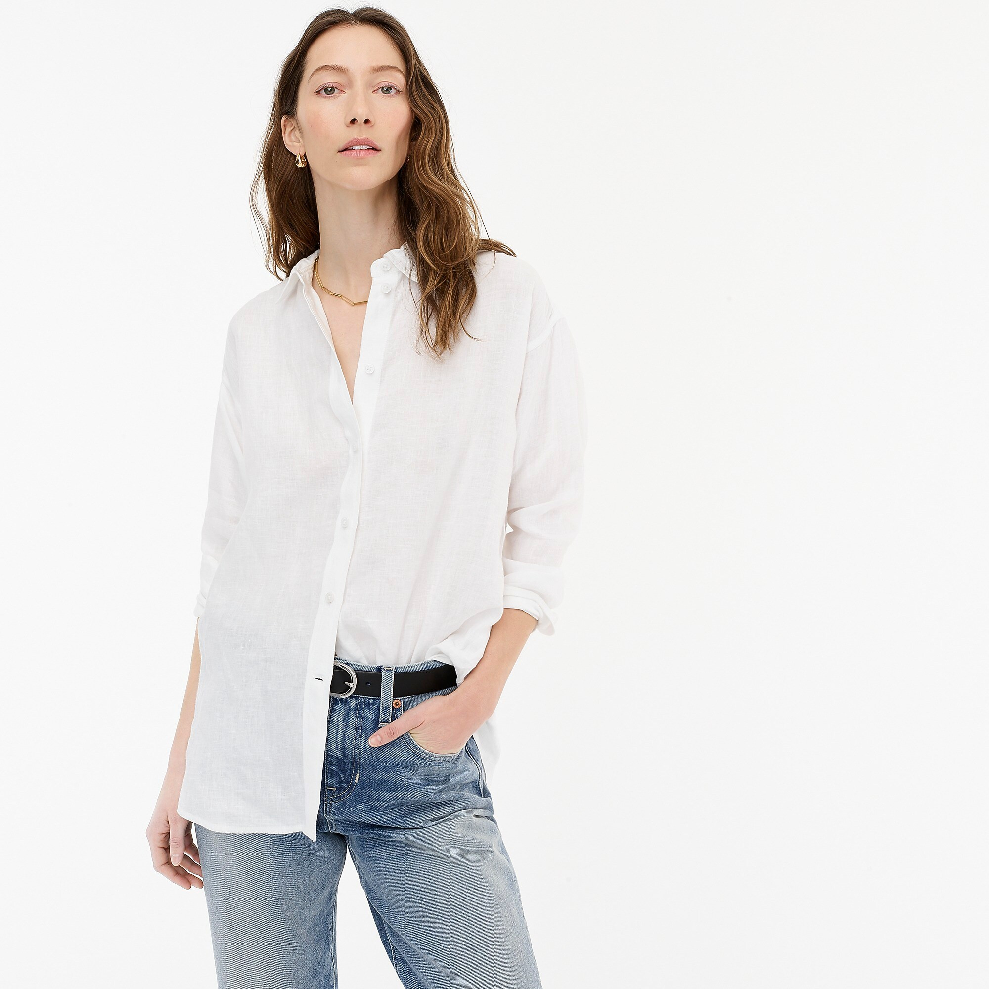 Relaxed-fit Baird McNutt Irish linen shirt | J. Crew US