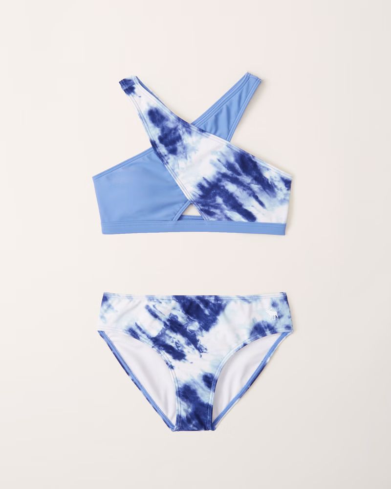 wrap-front two-piece swimsuit | Abercrombie & Fitch (US)