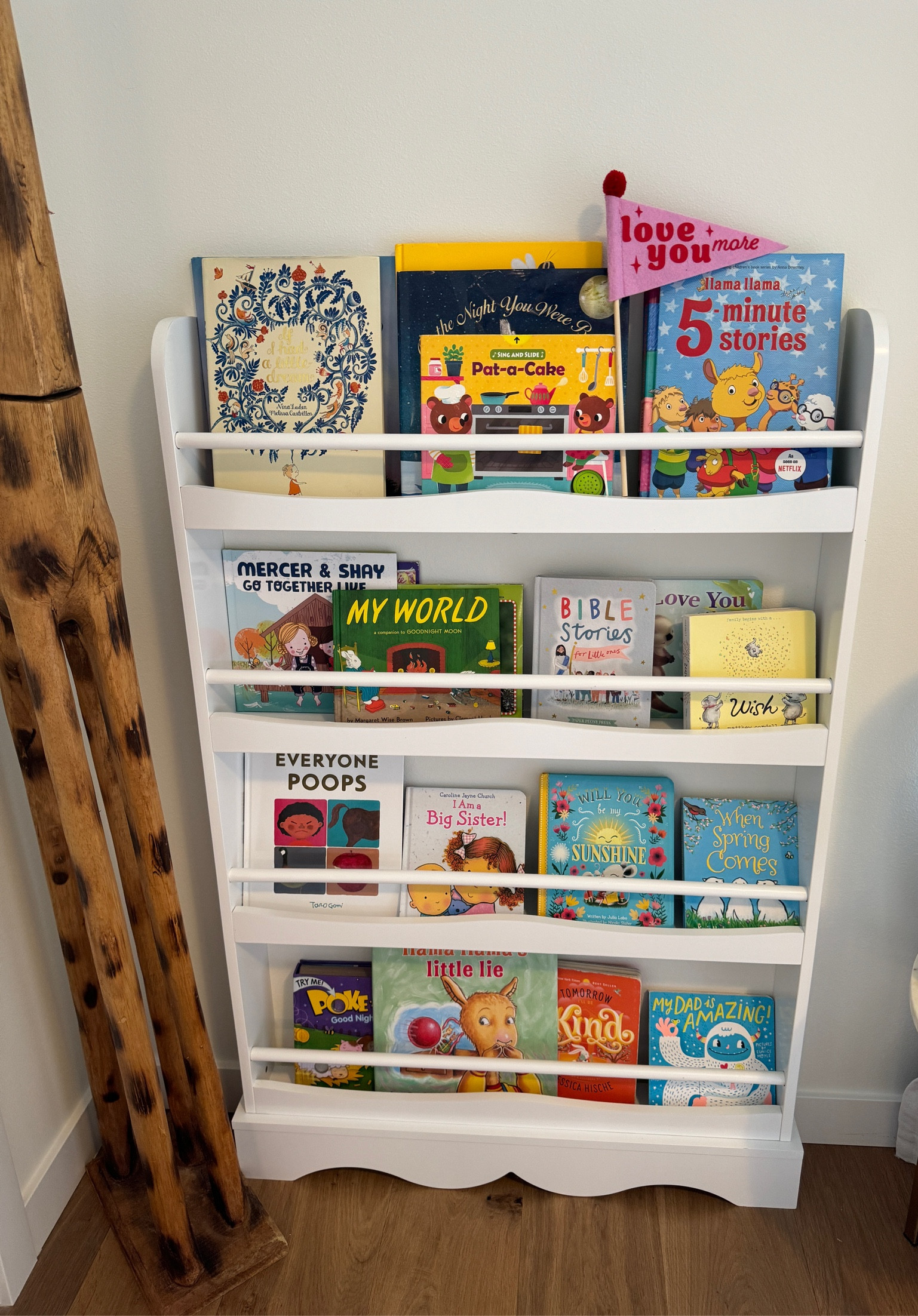 Best kids wall bookcase- holds so many books and is  compact. 

Some of our favorite books as well, most were gifts and she loves them all. 📚

#LTKkids