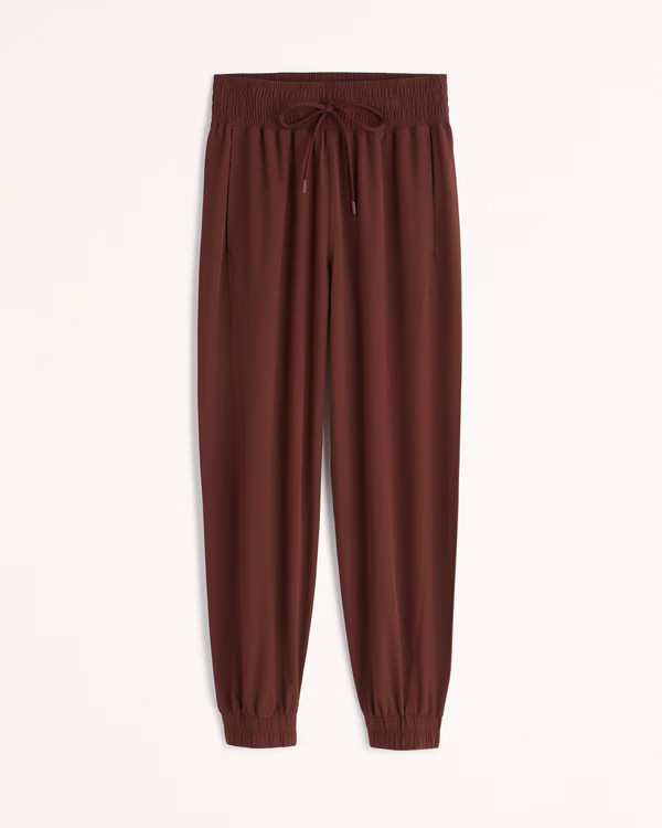 Women's YPB Stretch Woven Joggers | Women's Active | Abercrombie.com | Abercrombie & Fitch (US)