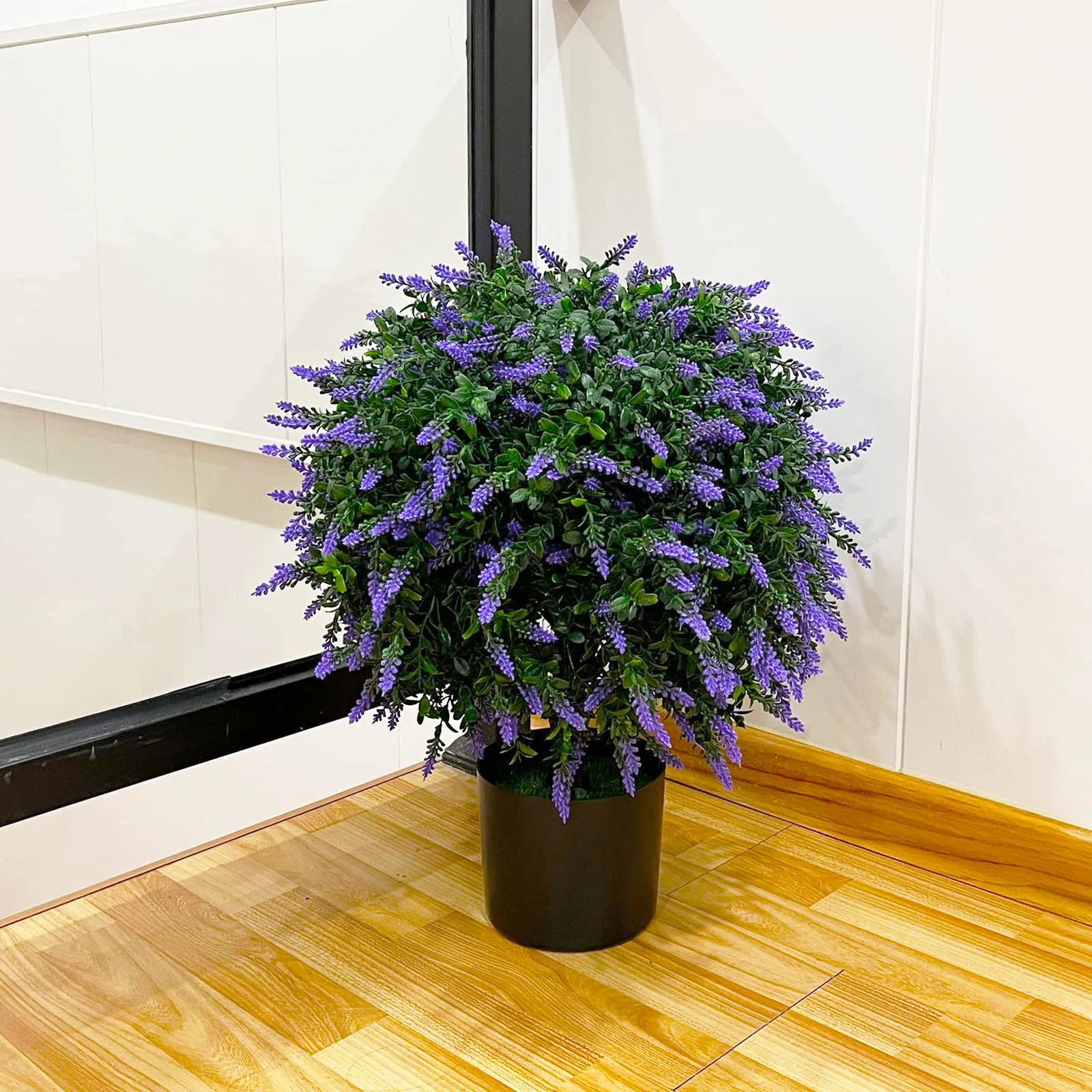 21.6” Tall Artificial Lavender Topiary Ball Tree (Set of 2) | Wayfair North America