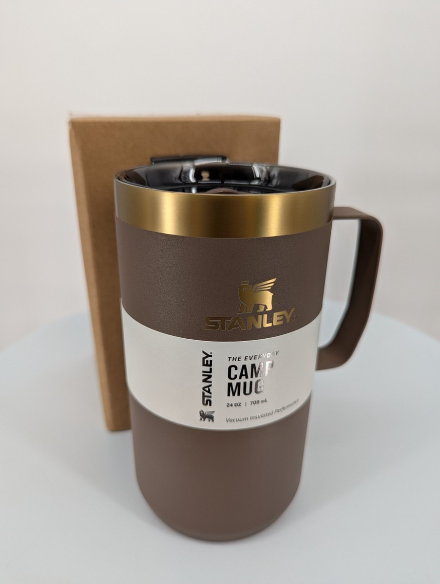 new STANLEY Stay Hot New Camp Mug Cup Coffee ☕ 24 OZ  Espresso Fall 🍂brown 2025 | eBay US