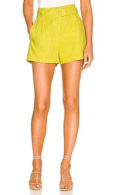 HEARTLOOM Gabrielle Short in Pear from Revolve.com | Revolve Clothing (Global)