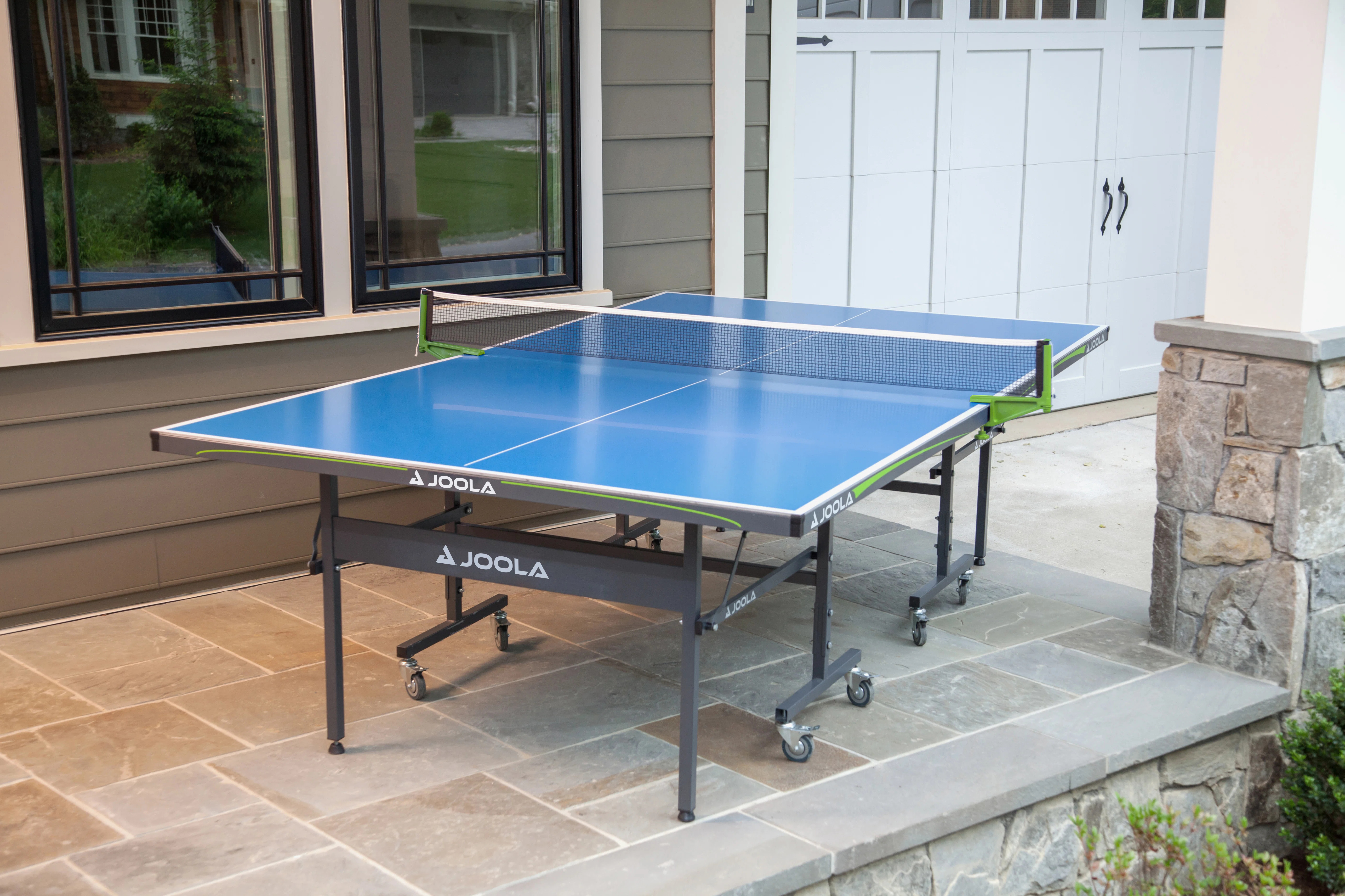 Joola Nova Outdoor Table Tennis Table - Foldable Outside Ping Pong Table for Outdoor and Indoor U... | Wayfair North America
