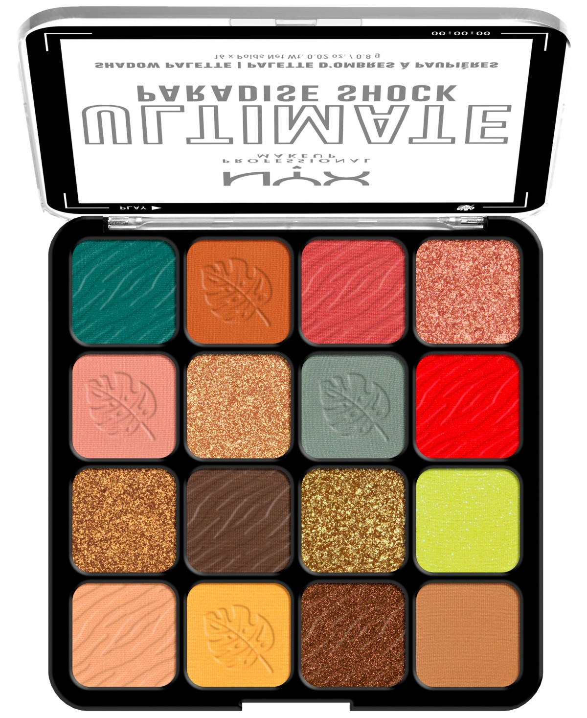 Nyx Professional Makeup Ultimate Shadow Palette - Paradise Shock - Paradise Shock | Macy's