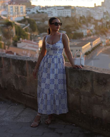 Summer holiday outfit.
Dress is from Mango, wearing size UK10.

#LTKunder100 #LTKeurope #LTKstyletip