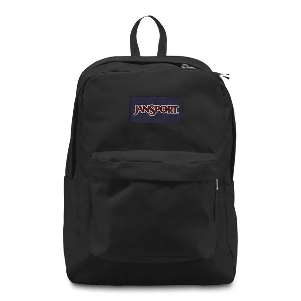 Jansport Superbreak Backpack, Black - Walmart.com | Walmart (US)