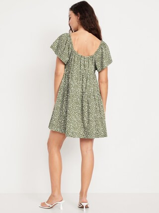 Mini Floral Swing Dress | Old Navy | Old Navy (US)