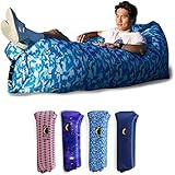 WEKAPO Inflatable Lounger Air Sofa Chair–Camping & Beach Accessories–Portable Water Proof Cou... | Amazon (US)