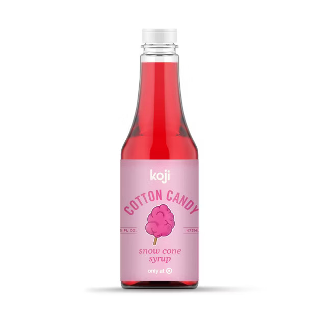 Koji Cotton Candy Snowcone Syrup - 16 fl oz | Target