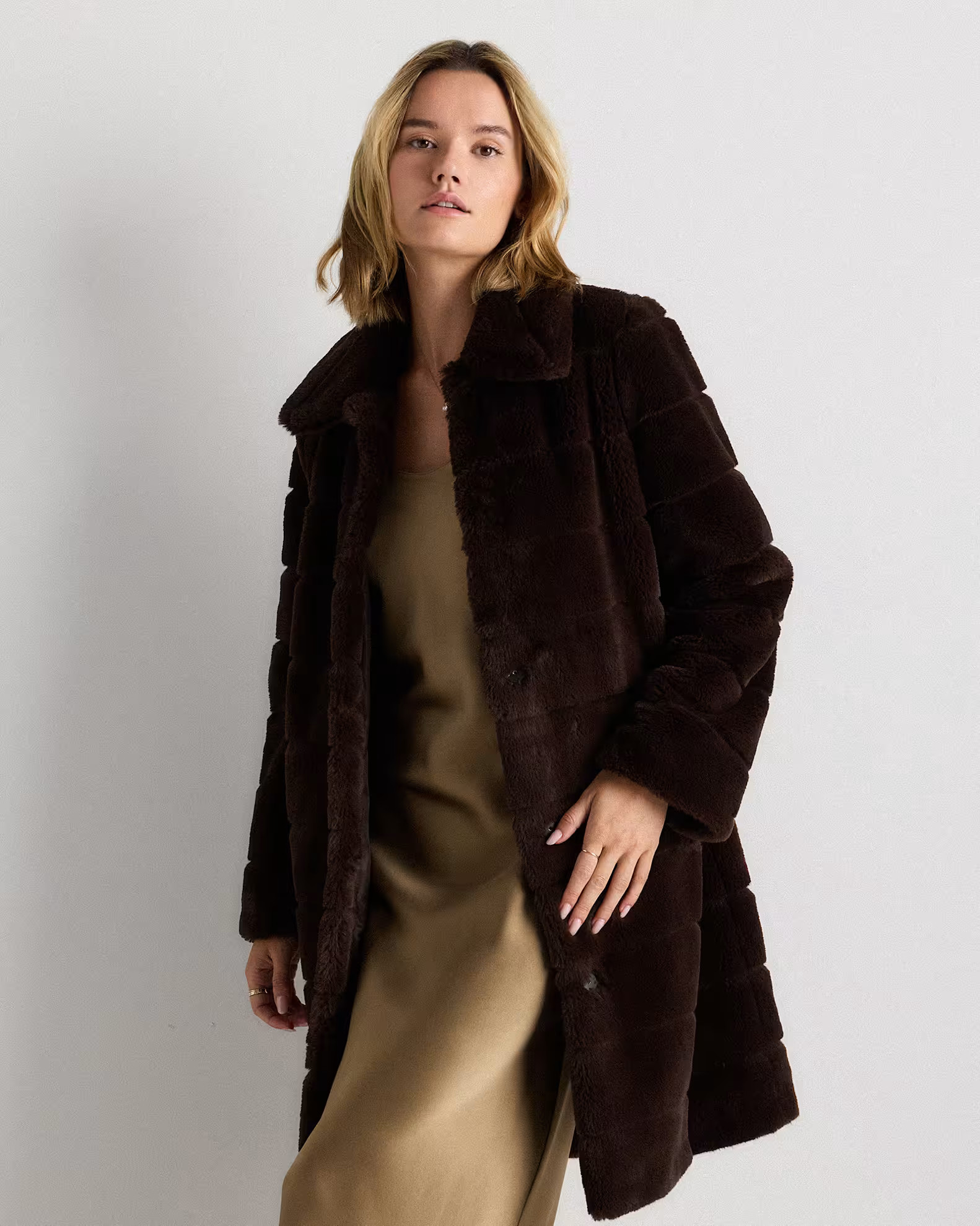 Faux Fur Long Coat | Quince