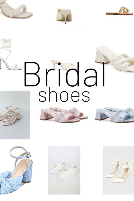 Bridal shoes for your wedding! Comfy wedding shoes so you can dance all night. 
Shoes for the bride. 

#LTKwedding #LTKshoecrush #LTKSeasonal