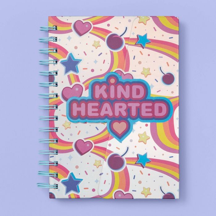 Magnetic Flap Journal with Stickers - More Than Magic™ | Target