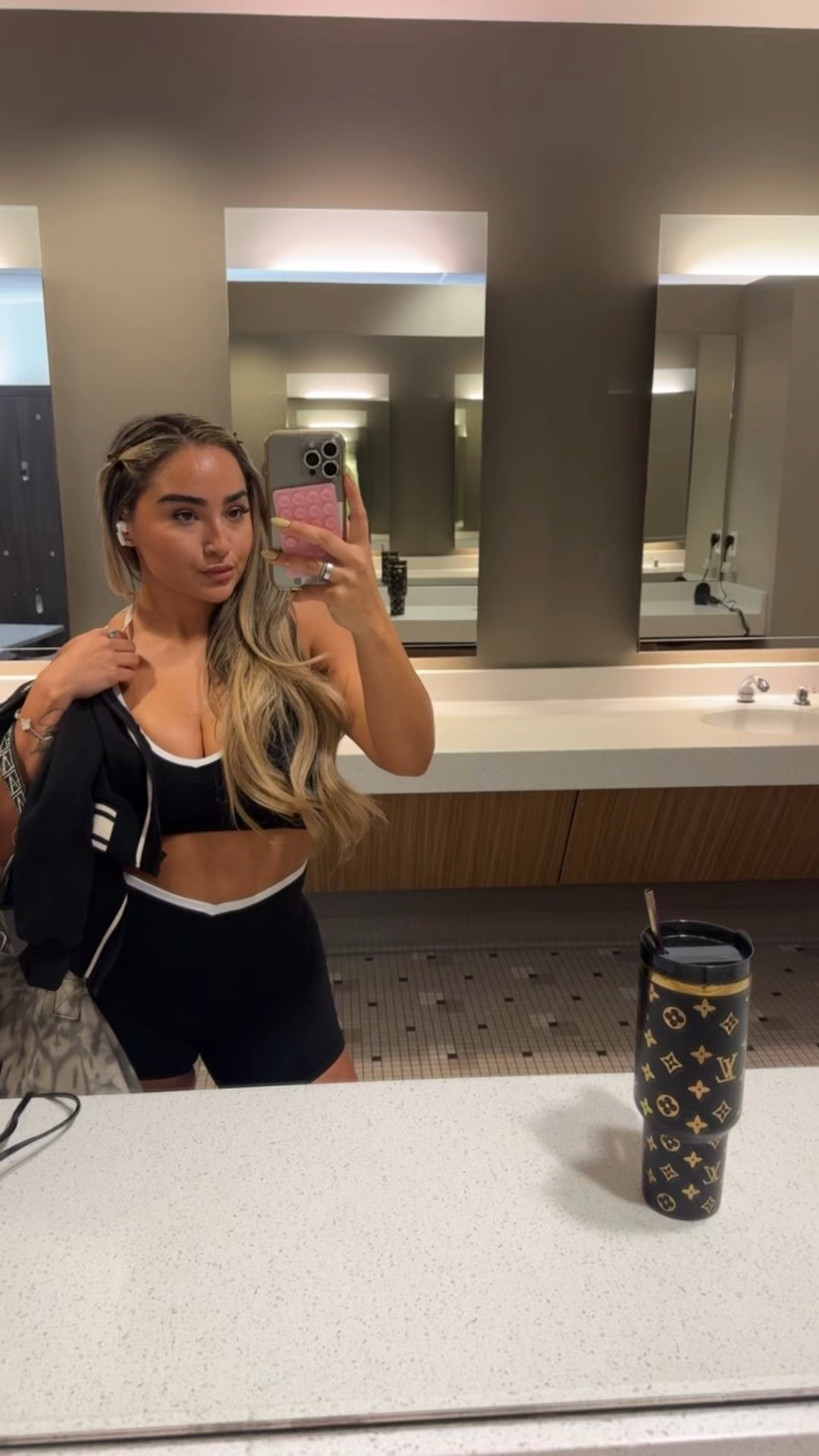 This Yoga brand from target is comparable to other high end brands I’m wearing a large in the top I think? A medium in the bottoms but I could have got a small. #target #targetyoga 

#LTKActive #LTKMidsize #LTKPetite