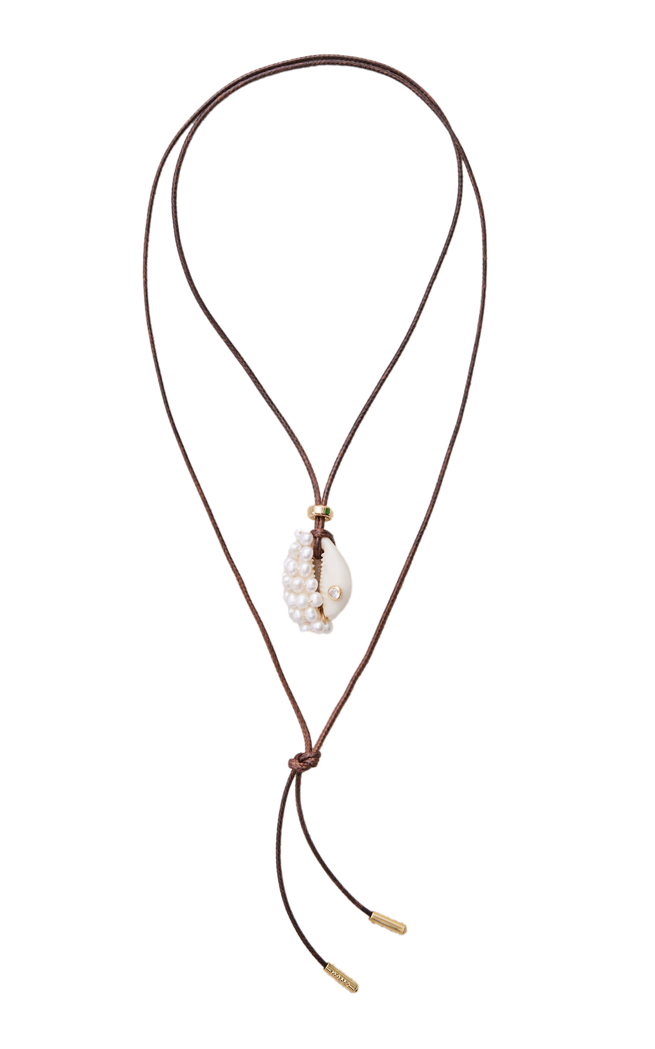 Avril Shell Wrap Necklace | Moda Operandi (Global)