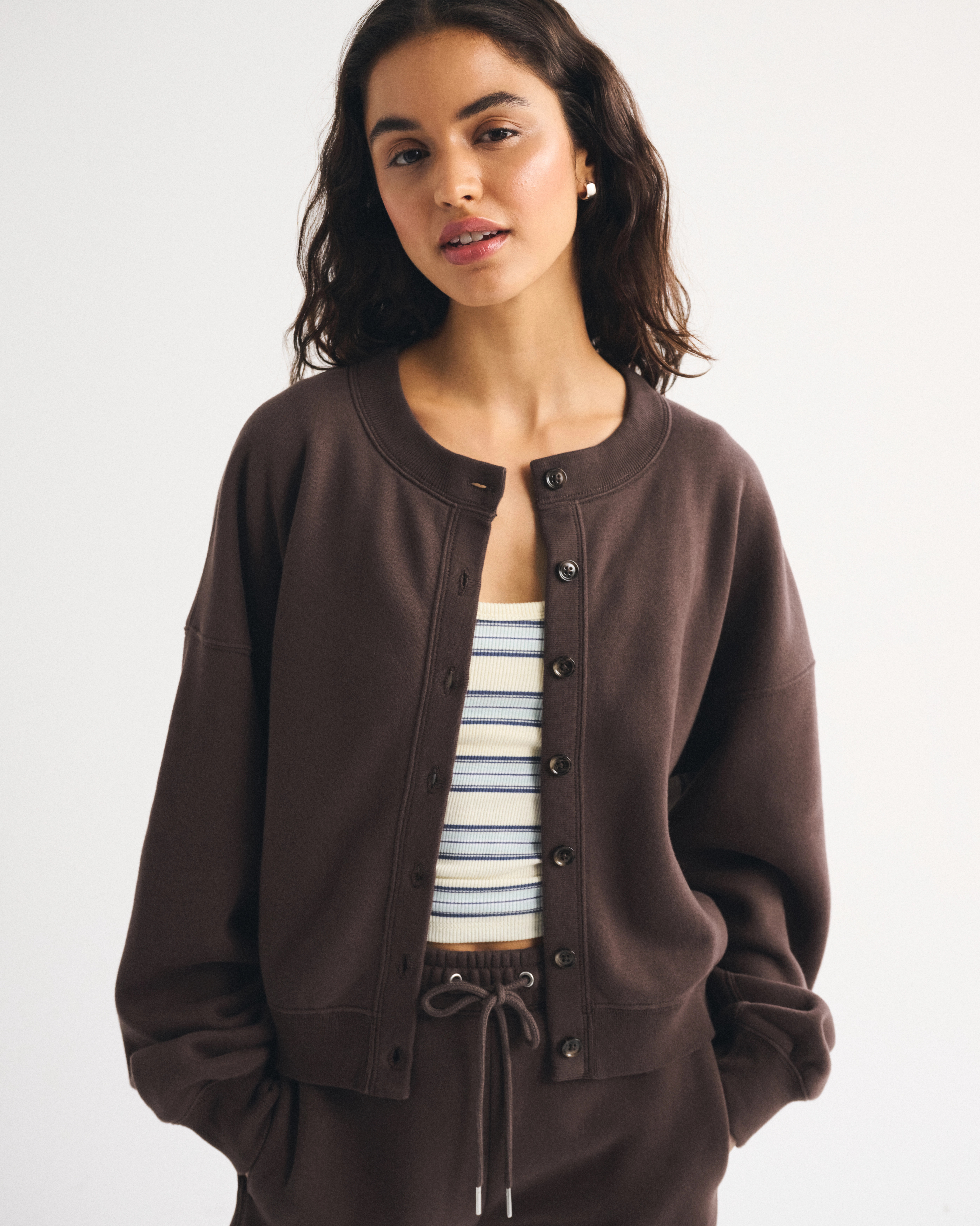 Sunday Shrunken Cardigan | Abercrombie & Fitch (US)