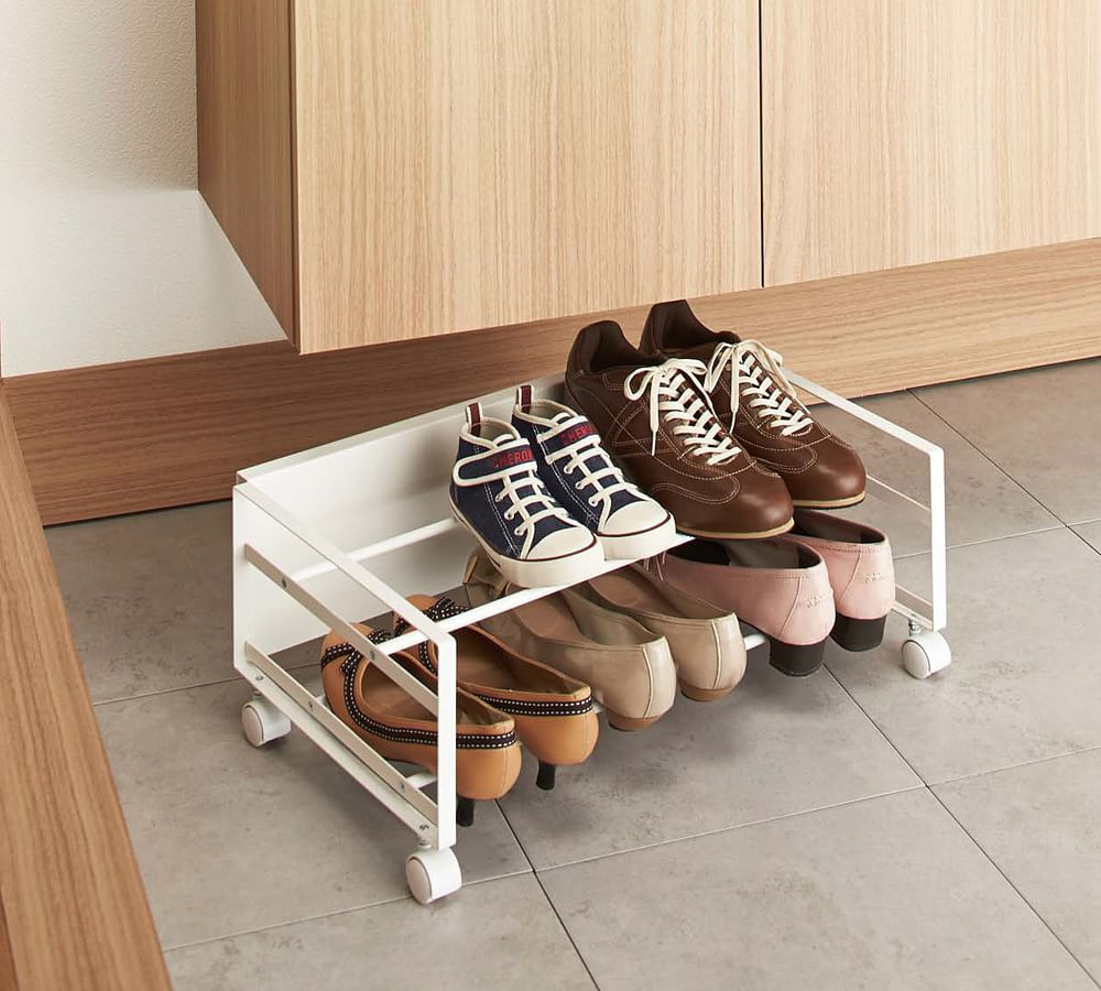 Rolling Shoe Rack | Pottery Barn (US)