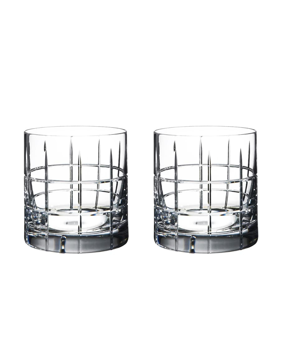 Orrefors Street Double-Old Fashioneds, Set of 2 | Neiman Marcus
