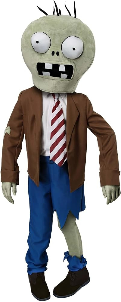 Boys Plants Vs Zombies Zombie Halloween Costume | Kids Video Game Character Zombie Outfit for a S... | Amazon (US)