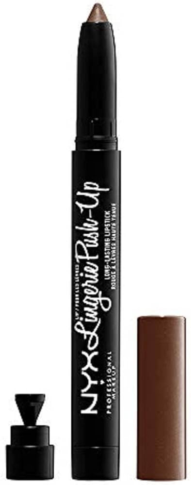 Amazon.com : NYX PROFESSIONAL MAKEUP Lip Lingerie Push-Up Long Lasting Plumping Lipstick - After ... | Amazon (US)