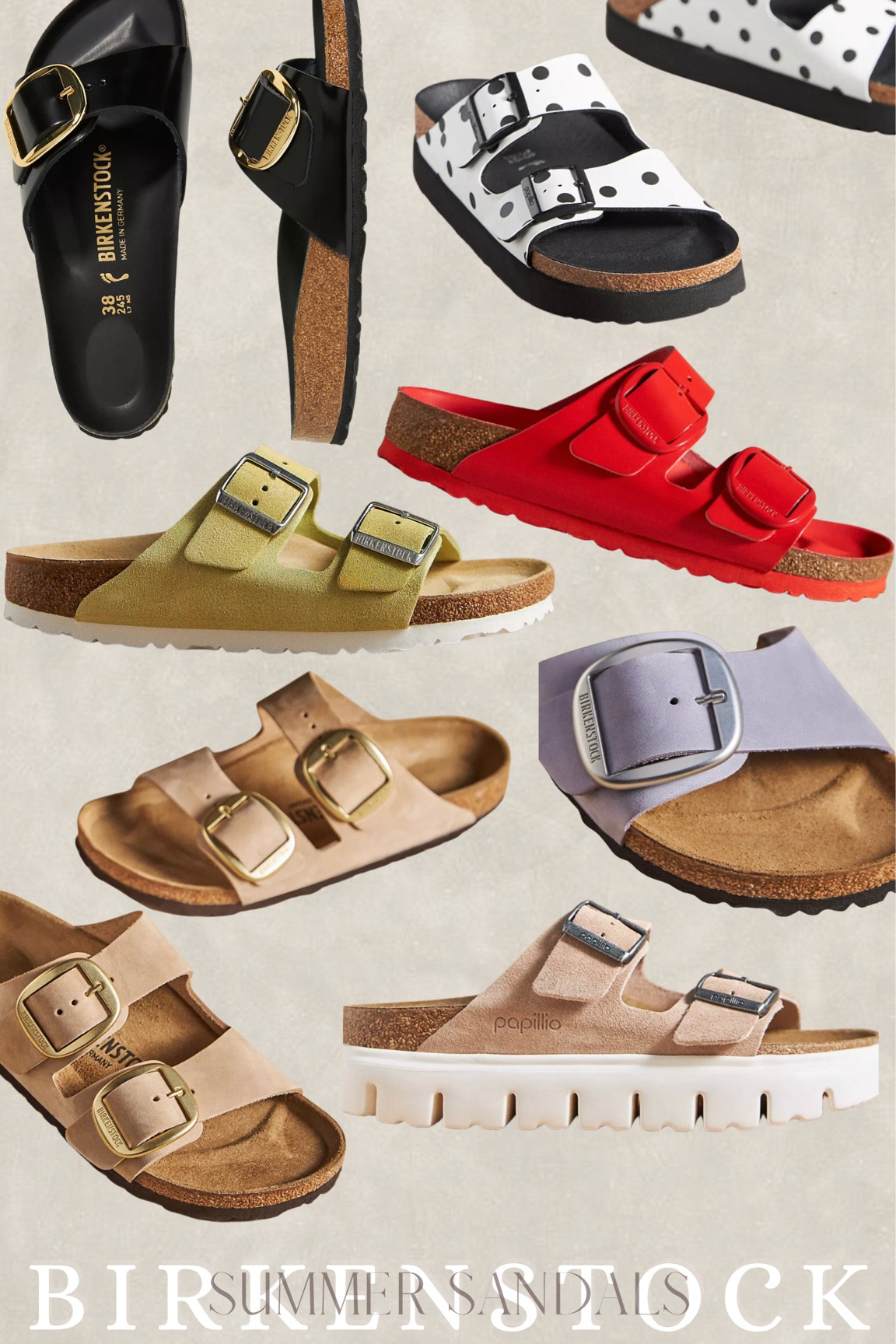 Summer Sandals : BIRKENSTOCK 

#LTKxAnthro #LTKshoecrush #LTKsalealert