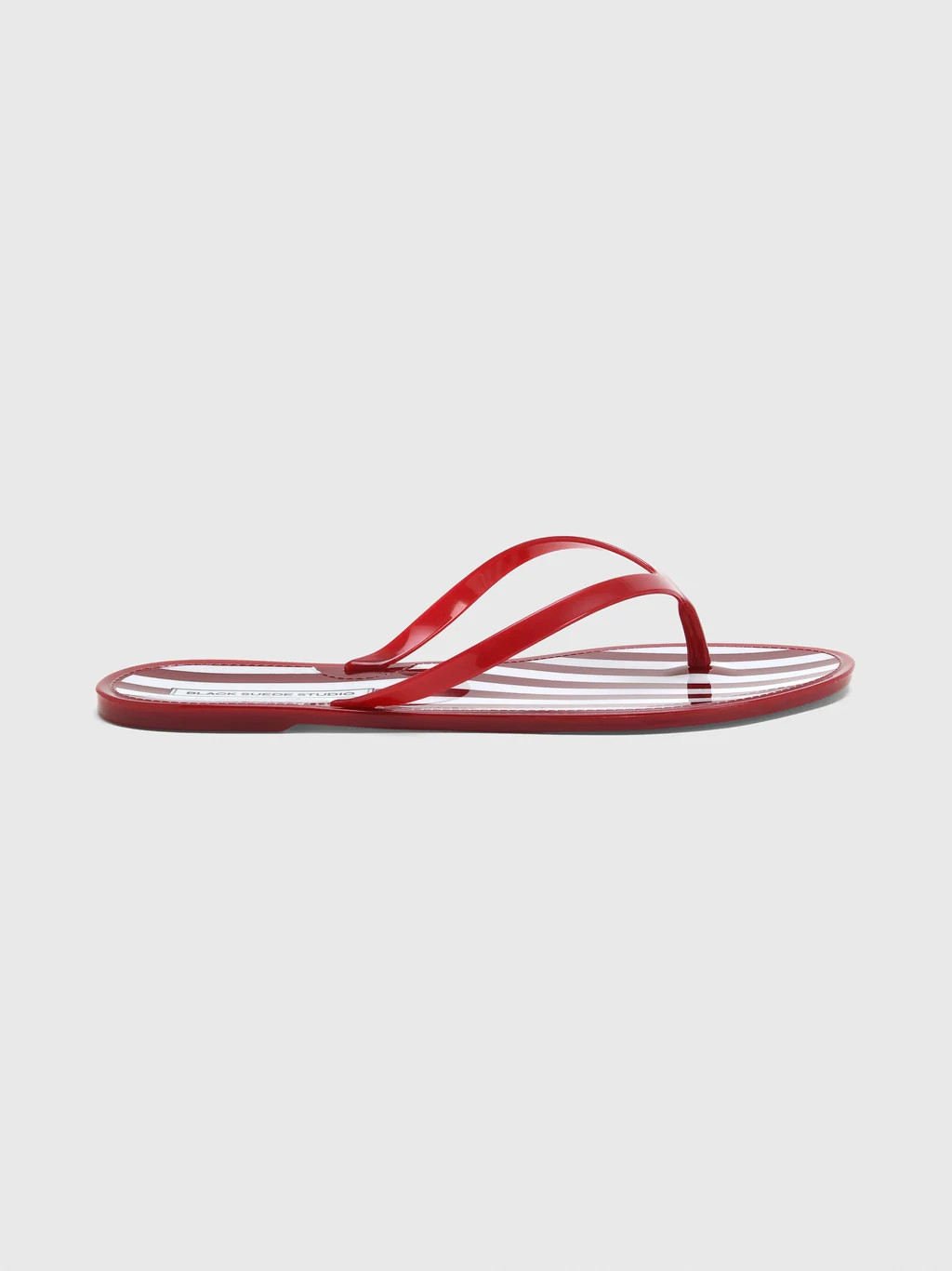 Black Suede Studio Women's Crystal Stripe Sandal | Saint Bernard