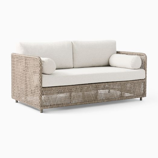 Coastal Outdoor Sofa (66"–86") | West Elm (US)