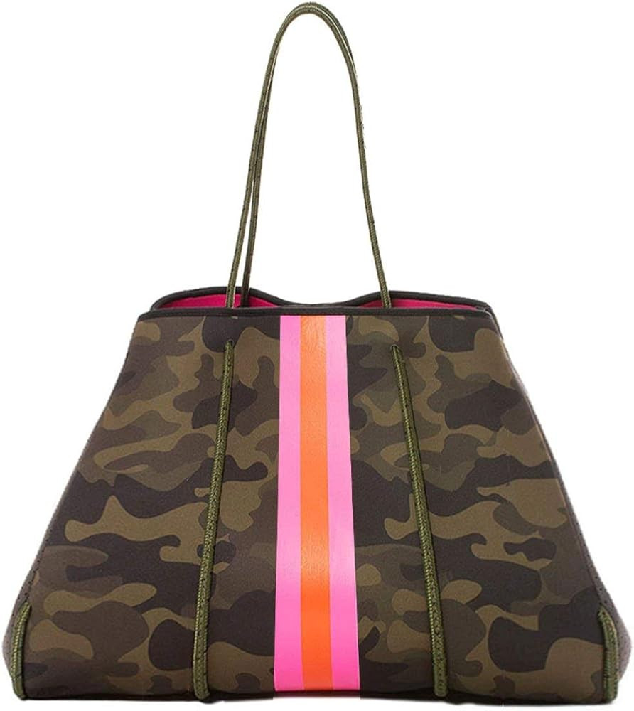 Haute Shore - Greyson Show-Off Neoprene Tote Bag w/Zipper Wristlet Inside | Amazon (US)