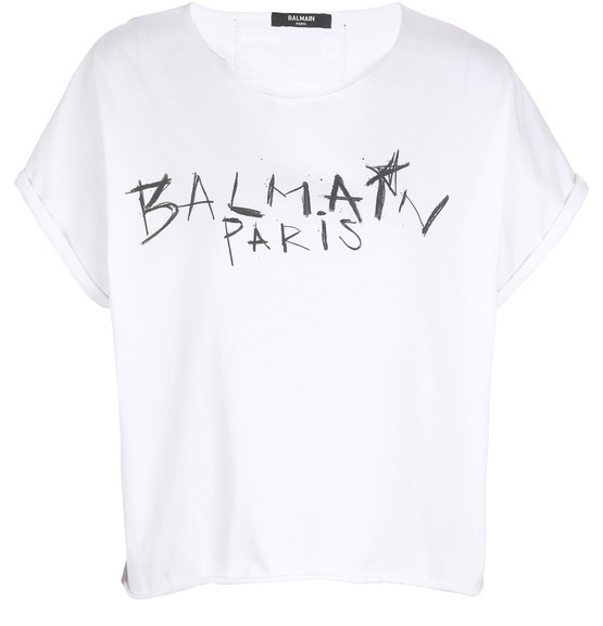 Graffiti printed cotton T-shirt | 24S (APAC/EU)