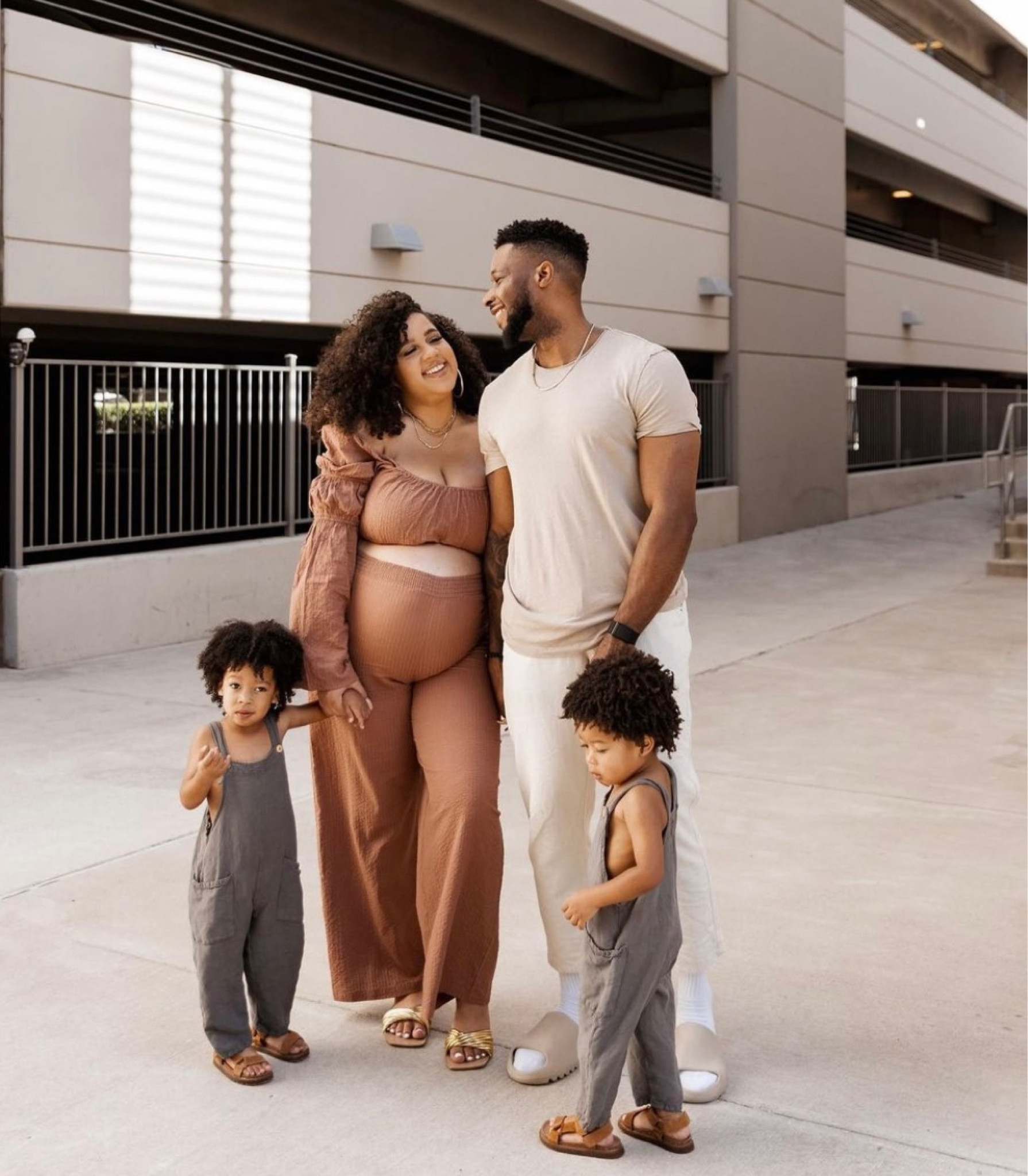 Love this matching set! It’s perfect for curves and bumps even though it’s Not maternity. You can take it as a vacation look, date night look and overall just a really cute brown set! 

#LTKcurves #LTKstyletip #LTKbump