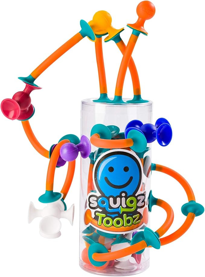 Fat Brain Toys Squigz Toobz | Amazon (US)
