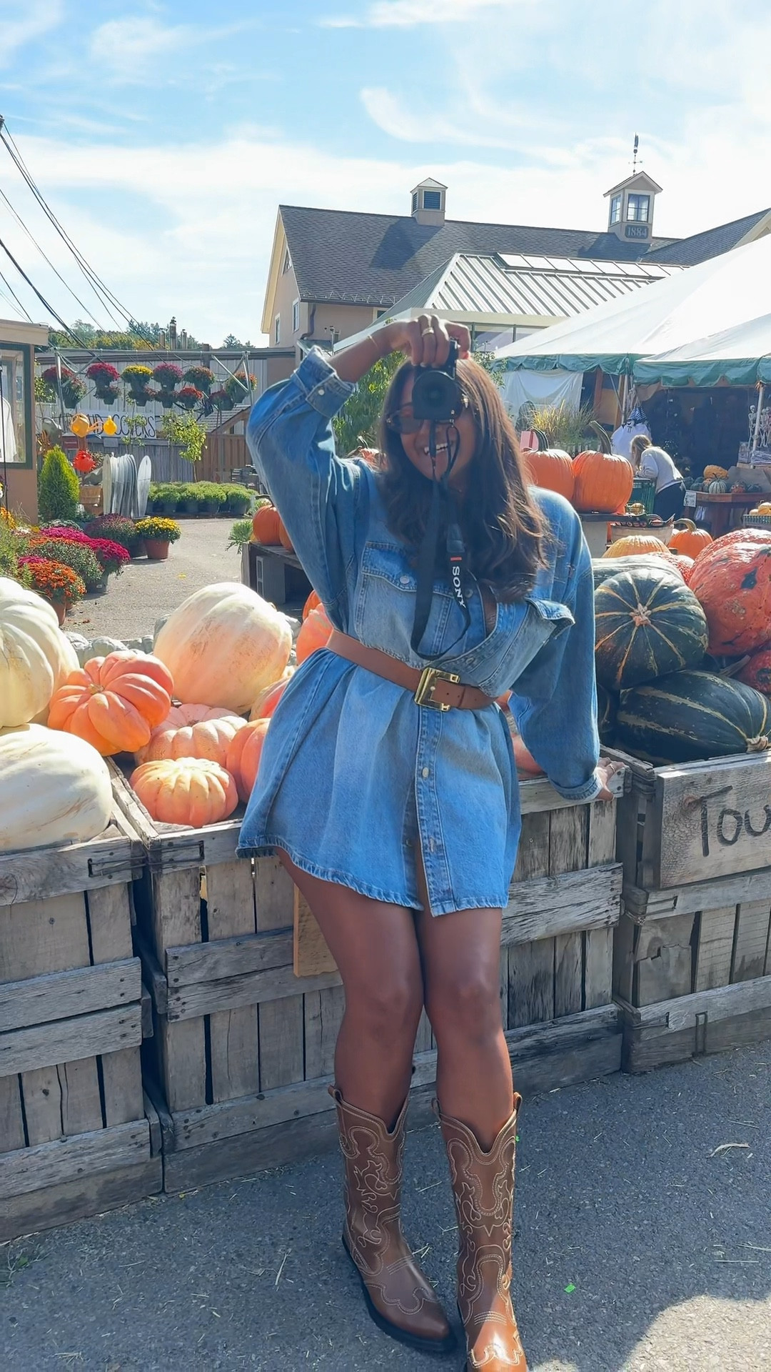 Denim shirt dress outfit 

#LTKMidsize #LTKFindsUnder50