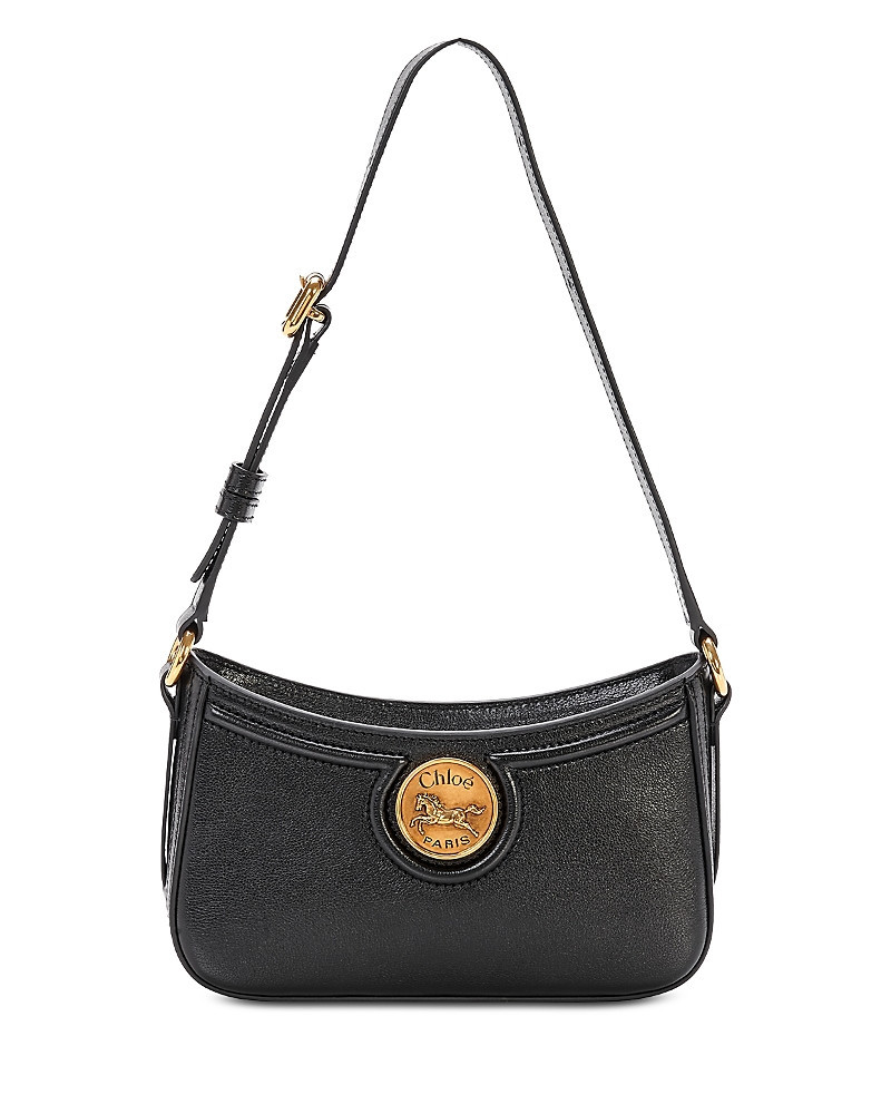 Chloe Medallion Mini Leather Shoulder Bag | Bloomingdale's (US)