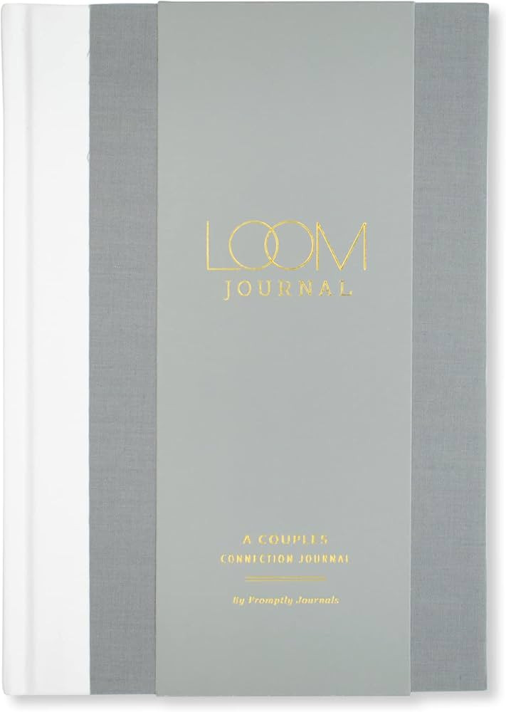 Promptly Journals, Loom Couples Journal (Grey) - A Prompted Relationship Workbook for Couples, Gu... | Amazon (US)