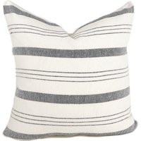 Lima Stripe Pillow Cover | Natural + Black, Throw Pillows Covers | Etsy (US)