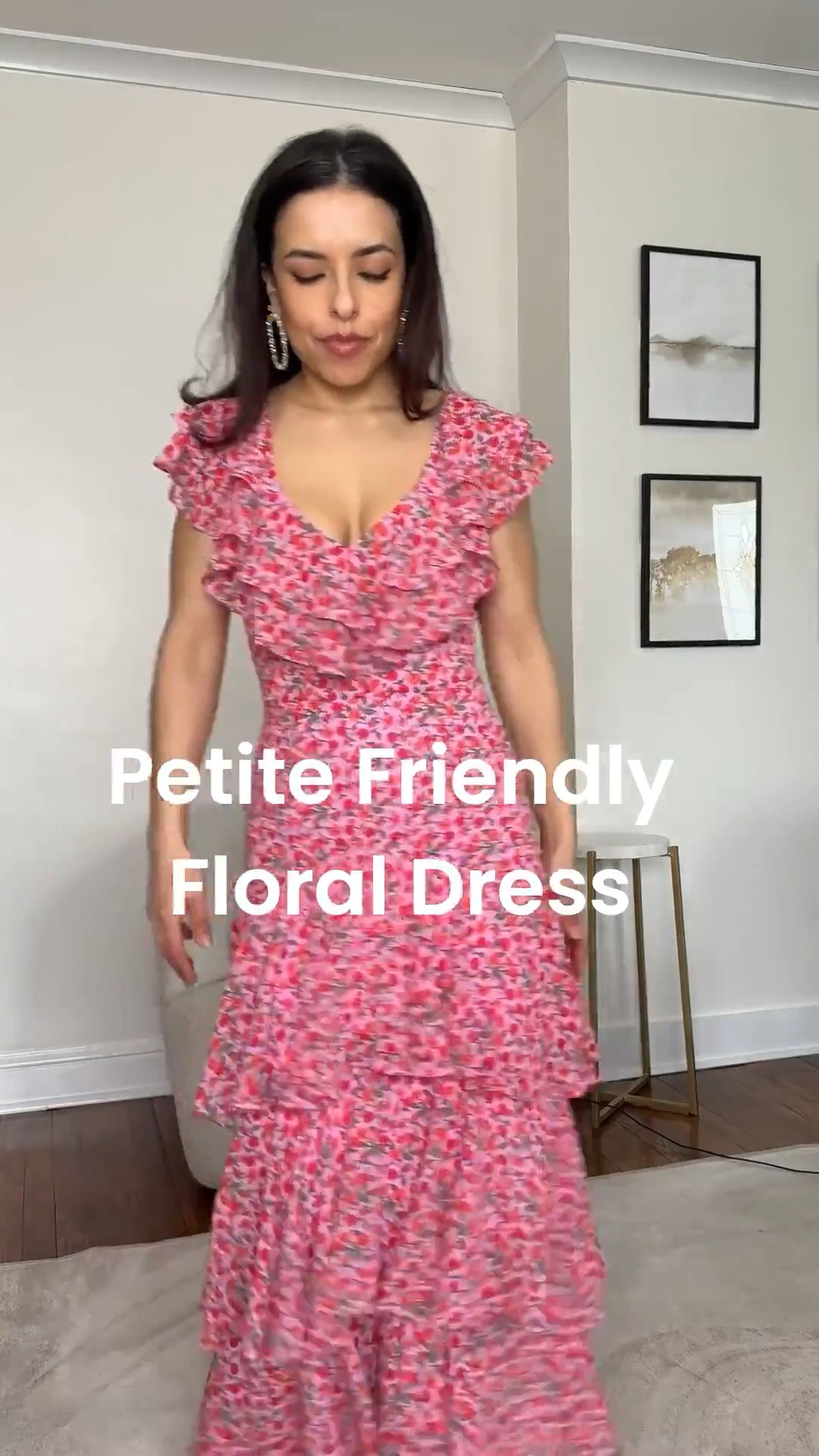Petite friendly ruffle dress. 

#LTKWedding #LTKPetite