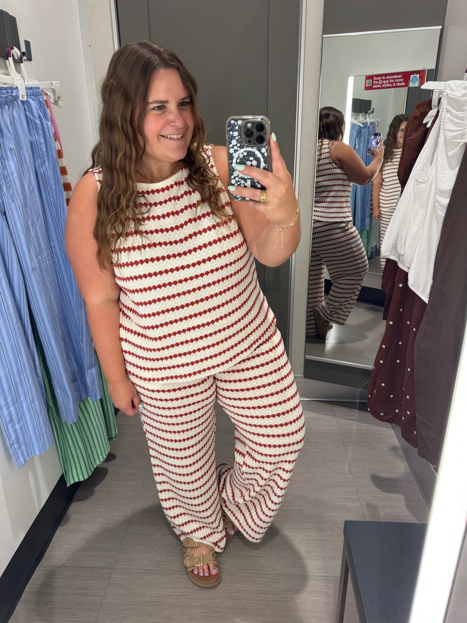 Loving this @Target set! I’m wearing a 1x in the top and an XL in the pants. Im 5’1 and a size 16 for reference.

#LTKootd #LTKPlusSize #LTKPetite