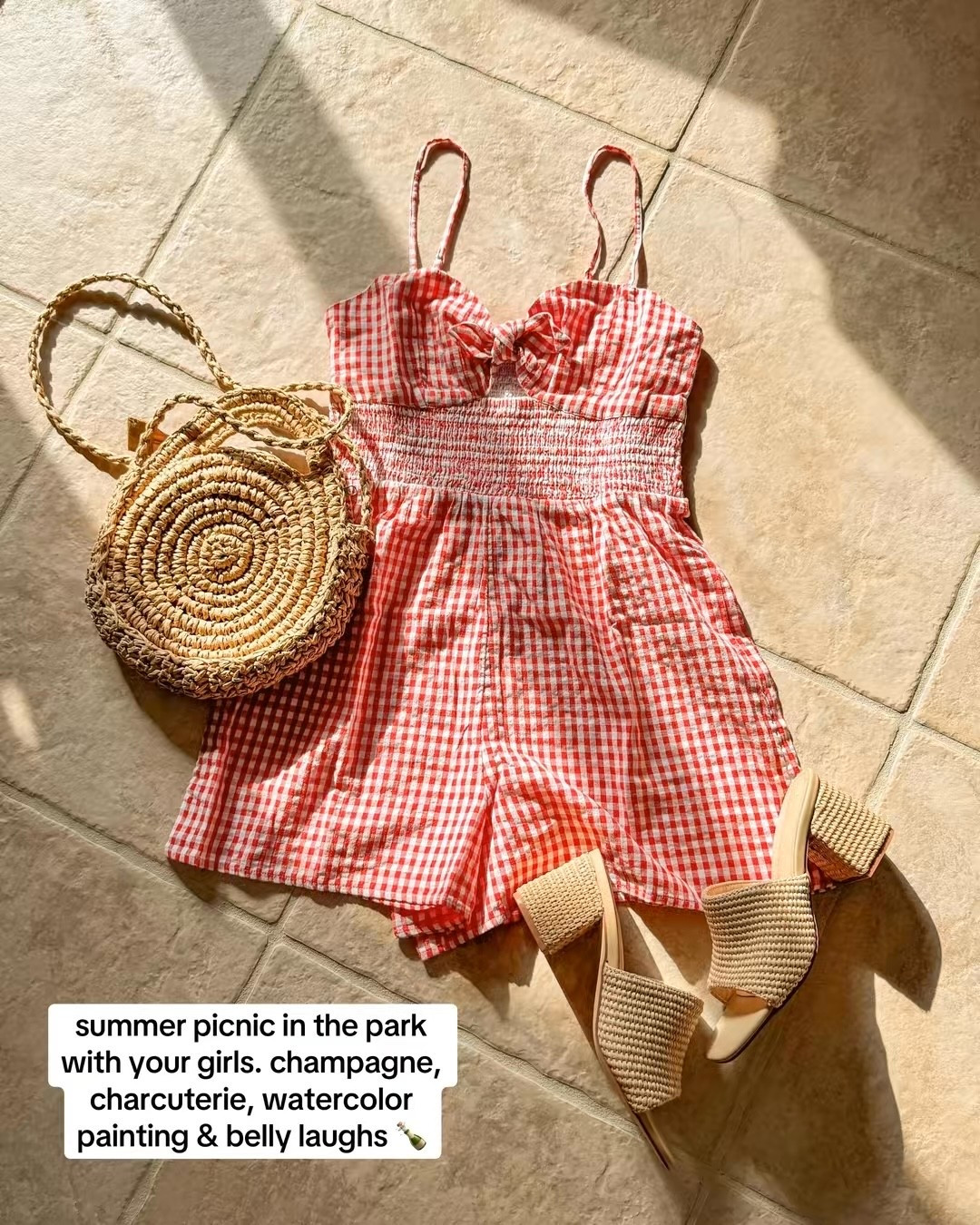 Red gingham romper. Fourth of July outfit. Summer outfit. Cute Fourth of July outfits. ￼4th of july outfit

#LTKSeasonal #LTKSaleAlert #LTKootd