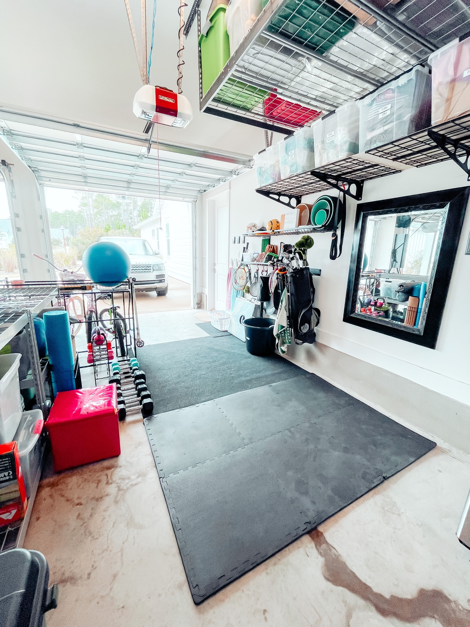 Home gym and garage storage for the win! Products linked:)

#LTKfit #LTKfamily #LTKhome