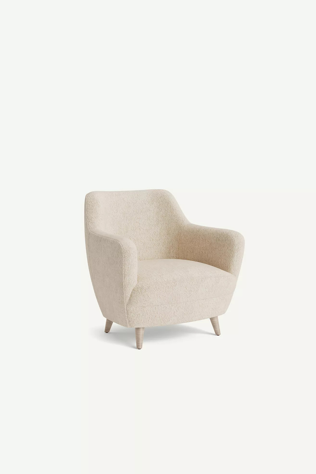 Lemieux et Cie Linen Sherpa Egg Chair | Anthropologie (US)