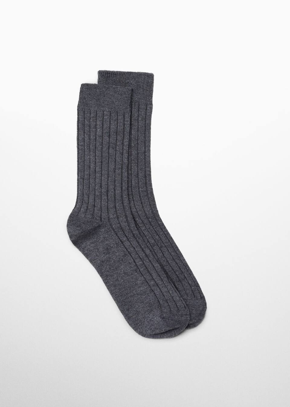 Ribbed socks -  Woman | Mango Canada | Mango Canada