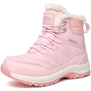 COOJOY Womens Winter Snow Boots Waterproof Shoes Walking Comfortable Hiking Tennis Booties Furry ... | Amazon (US)